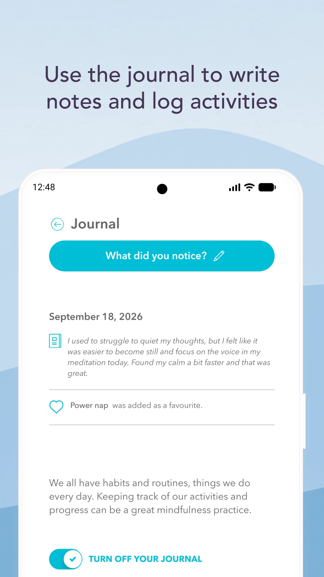 Breathr: Mindful Moments screenshot