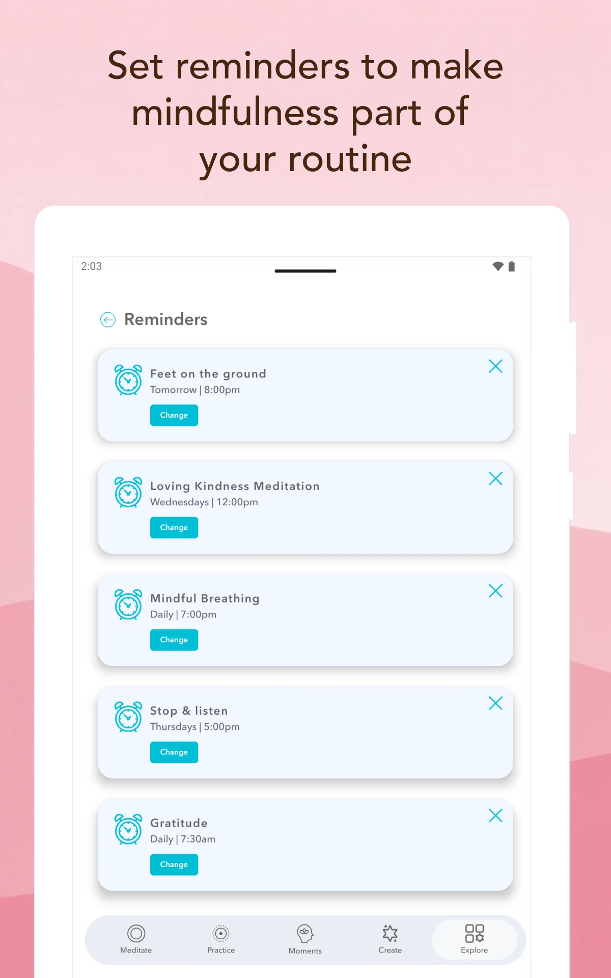 Breathr: Mindful Moments screenshot